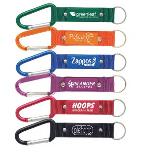 A keychain keeps your brand really close at hand!