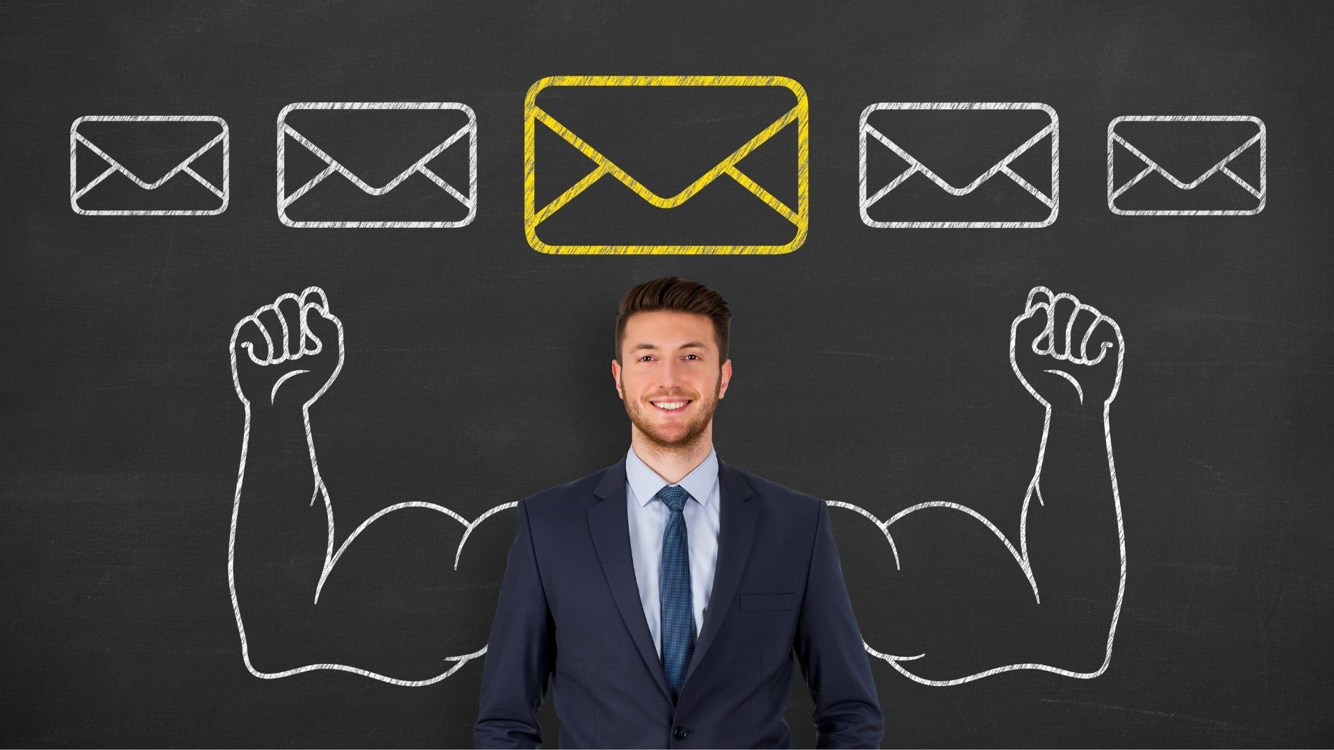 Email marketing gives your business extra muscle.